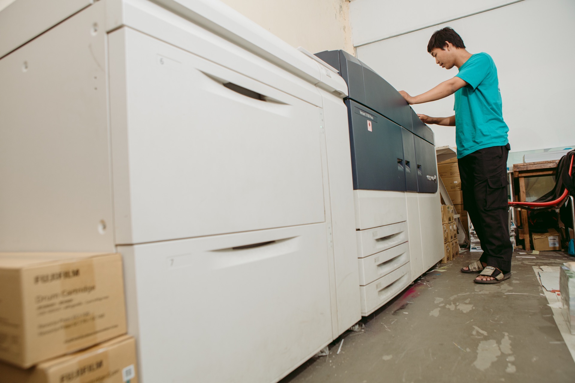 Mesin Xerox digital printing MPI