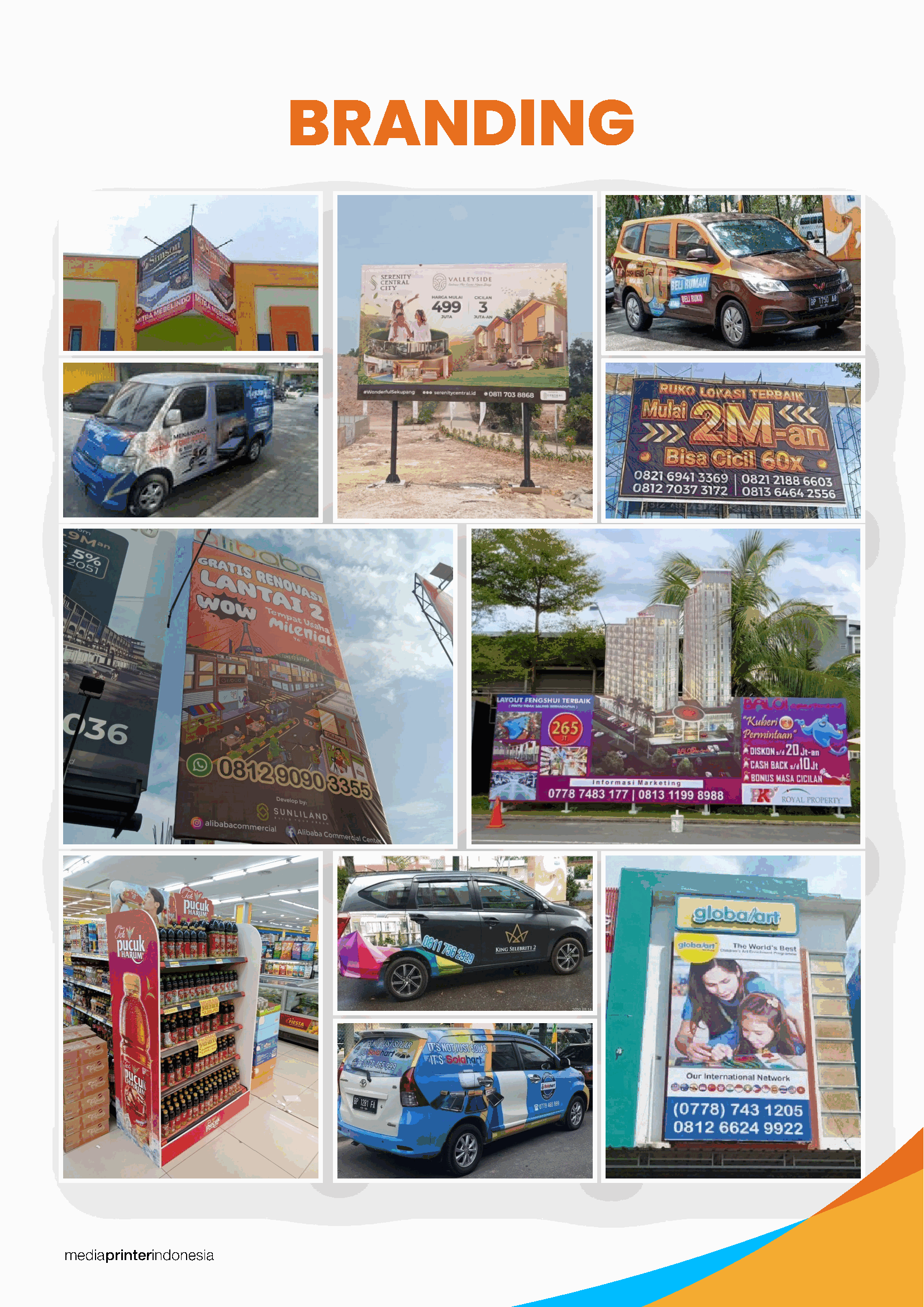 Branding Project MPI - berbagai brand